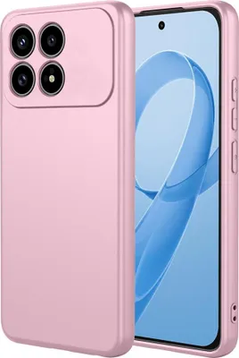 Obrázok produktu pre Puzdro pre Xiaomi Poco F8 Pro - Zadný kryt Phonesta Soft Silk Silikónový - Ružová