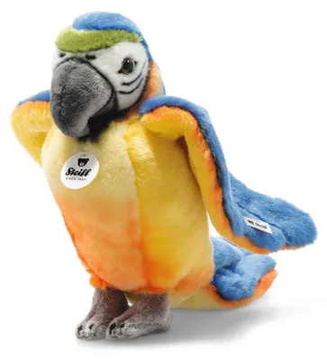Image de Steiff Lori perroquet 26 bleu/ jaune debout 063985