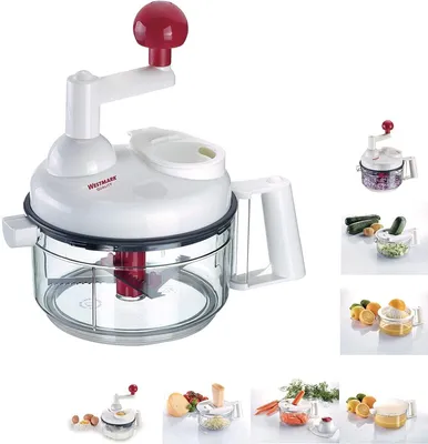 Obrázok produktu pre Westmark Multi-Kulti, Červená, Priehľadná, Biela, Otočné, Plast, 244 mm, 168 mm, 244 mm