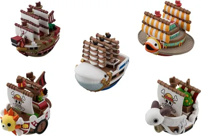 Zdjęcie produktu dla Figurki kolekcjonerskie Grand Line 6 cm z serii One Piece Yuracolle (6 szt.)