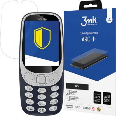 Produktbild von 3mk Display Schutzfolie ARC+ für Nokia 3310 2017 0,17mm Self-Heal