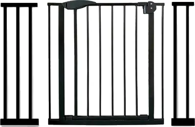 Immagine prodotto di Barriera di sicurezza, larghezza regolabile 75-115 cm, facile da installare, nero