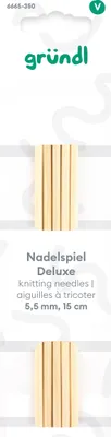 Produktbild von Gründl Nadelspiel Deluxe, 15 cm Stärke 3,5
