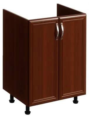 Produktbild von Zweitüriger Spülenunterschrank SILVARA – Breite 60 cm, Nussbaum