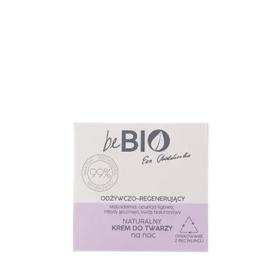 Obrázek produktu pro Výživný noční krém Ewa Chodakowska BeBio - Intenzivní hydratace a regenerace pleti, 50ml.