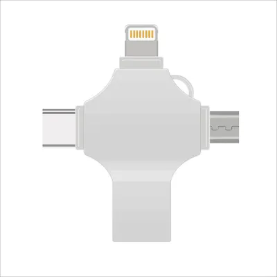 Obrázek produktu pro Flash disk Photo Stick pro iPhone, USB-C, iPad Pro, Android, Samsung, externí úložiště pro PC, MacBook, 8 GB - 2,0