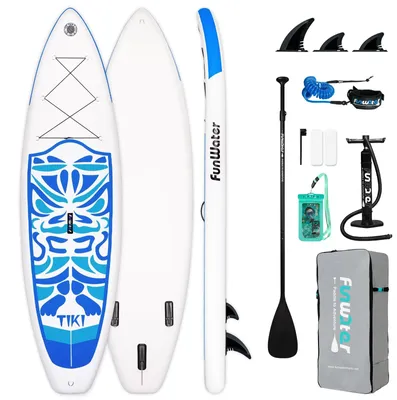 Immagine prodotto di Tavola da paddleboard gonfiabile, completa di pagaia e zaino