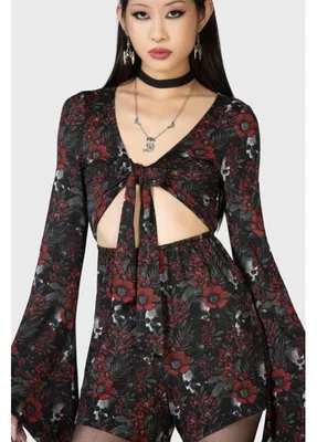 Obrázok produktu pre KILLSTAR Playsuit - Bloodbloom M