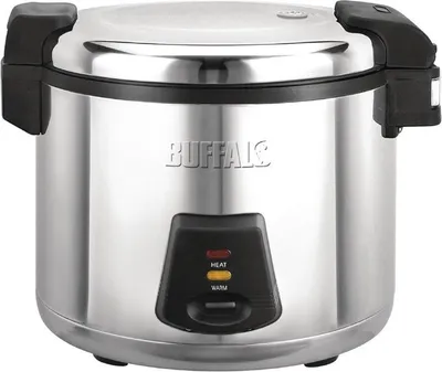 Produktbild von Buffalo Reiskocher 6L - Edelstahl - einfach zu reinigen
