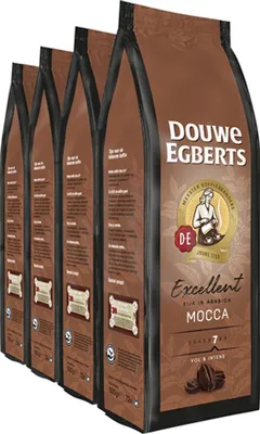 Produktbild von Douwe Egberts - Excellent Mocca Bohnen - 4x 500g