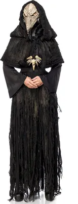 Produktbild von Pestdoktorin Kostüm Schnabelmaske Damen - XXL / XXXL
