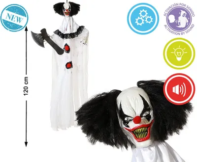 Immagine prodotto di Decorazione Halloween clown 120 cm