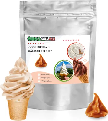 Image de Glace danoise caramel en poudre 1 kg