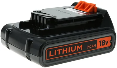 Image de Batterie Black & Decker 18V 2.0Ah pour pour outils de jardin 18V de la même class 18 V(BL2018) originale