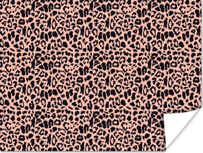 Produktbild von MuchoWow® Poster Leopardenmuster - Rosa - Tiere 80x60 cm - Kunst für zu Hause