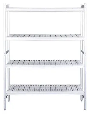 Image de Étagère Saro 886x475mm en aluminium et plastique
