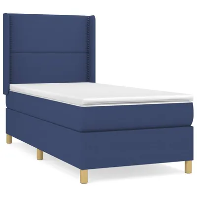 Immagine prodotto di Giroletto a Molle con Materasso Blu 90x190 cm in Tessuto