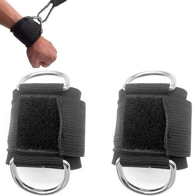 Produktbild von Famanu Fitnessband Handgelenkstützen mit Schlaufe - Stabile Unterstützung für Fitness und Krafttraining