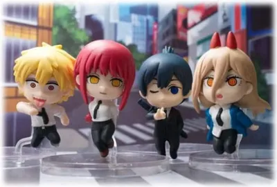 Produktbild von Chainsaw Man Twinchees Minifiguren Hoppin' 5 cm Display (24)