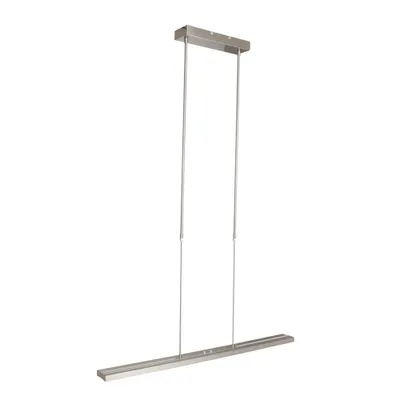 Produktbild von Steinhauer Pendelleuchte Zelena LED 4-flammig Silber Matt 90-150x8cm