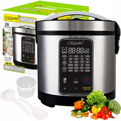 Maestro MR-795 Multikocher, 5 l, 700 W, 26 Programme