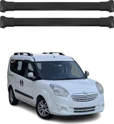 Produktbild von Dachträger Gepäckträger für Opel Combo D 2012-2018 Relingträger Alu Schwarz