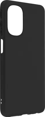 Produktbild von Avizar, Rutschfeste matte Silikon-Schutzhülle für Motorola Moto G51 5G, Schwarz