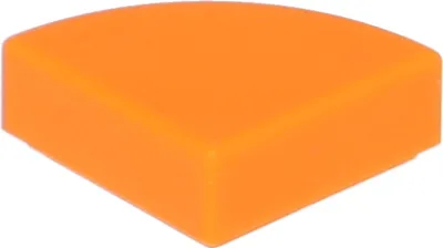 Obrázok produktu pre Lego® 1x1 dlaždice okrúhly roh 25269 - 250 kusov oranžová