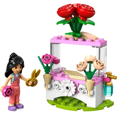 Image de LEGO Friends Kiosque à Fleurs avec Roses – 30721