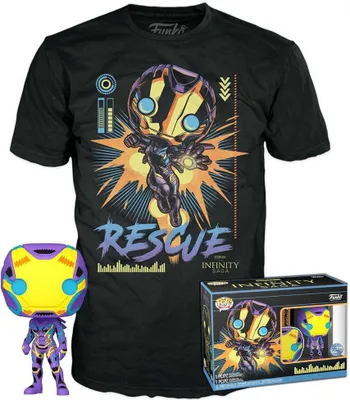 Produktbild von Funko Minifigura Set And Rescue Marvel T-shirt Mehrfarbig S Mehrfarbig S