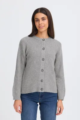 Produktbild von OXMO OXBMMOLARA CARDIGAN Damen Strickjacke Feinstrick Cardigan loose fit