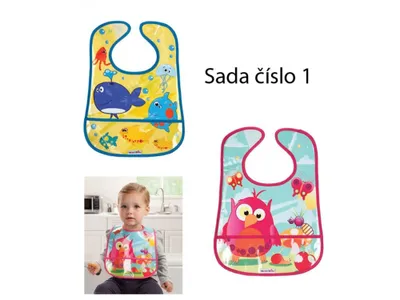 Produktbild von Munchkin – Bunte Lätzchen, 2er-Pack