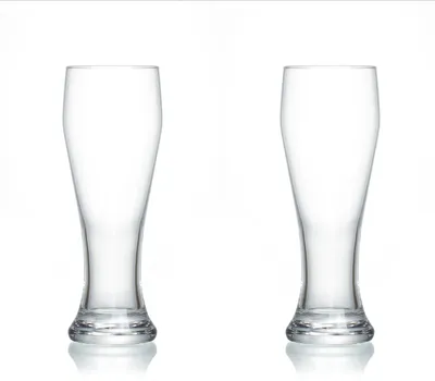 Produktbild von Snap by R&B 179316 4all Weizenbierglas 4all, glatt, 690ml, klar (2er Pack)