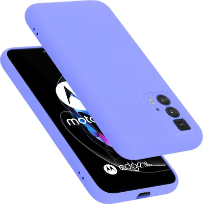 Zdjęcie produktu dla Etui ochronne Cadorabo do Motorola EDGE 20 PRO / EDGE S PRO w kolorze fioletowym Etui na telefon komórkowy Pokrowiec TPU Etui
