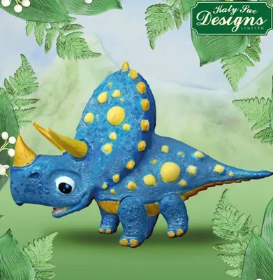 Produktbild von Silikonform Triceratops