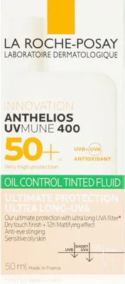 A product box for sunscreen.