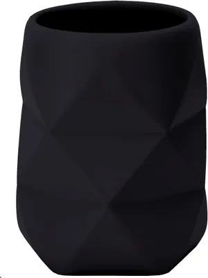 Image de Kleine Wolke Gobelet pour dentifrice CRACKLE Noir