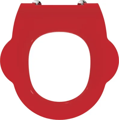 Produktbild von Ideal Standard Kinder-WC-Sitzring Schools CONTOUR 21 für Kinder von 3 bis 7 Jahren rot