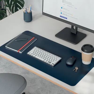 Obrázek produktu pro LEITZ 53820068 LEITZ podložka na psaní, 800 x 400 mm, z PVC, tmavě modrá