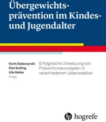 Produktbild von Übergewichtsprävention im Kindes- und Jugendalter