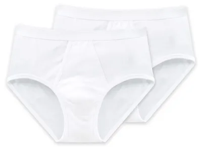 Productafbeelding van Schiesser heren sportonderbroek, 2-pack, wit