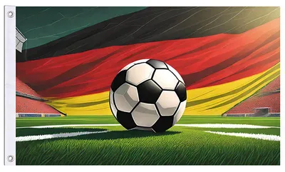 Produktbild von Flagge 90 x 150 Deutschland Fanfahne 5