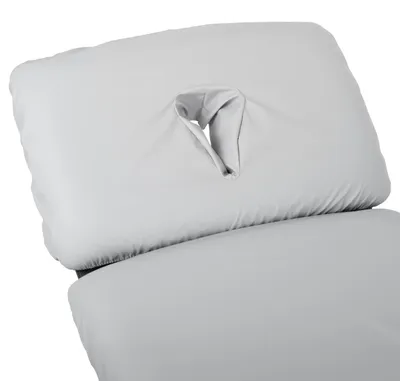 Produktbild von Habys Ölresistenter Polyurethan Bezug für Massageliege Fortis 2 Ergo, Massagetisch, Spannbezug, Schutzüberzug, Abwischbar, Wasserdicht, Feuerfest, Grau