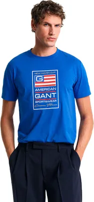 Obrázok produktu pre Gant Graphic 2003299 Tričko s krátkym rukávom Blue M Man Blue M