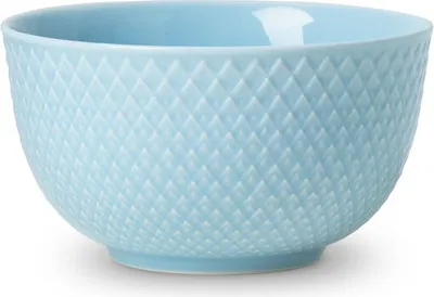 Immagine prodotto di Lyngby Porcelæn - Ciotola colorata Rhombe Ø11 cm, turchese