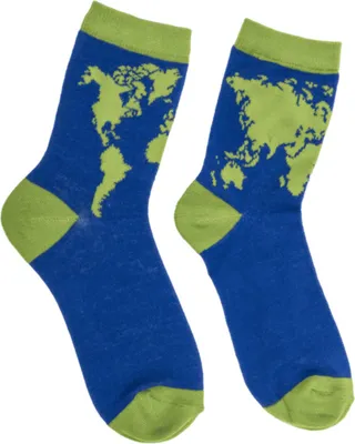 Produktbild von OOTB Socken Weltkarte Größe 36-42