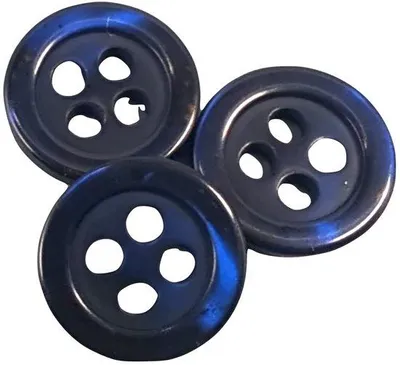Image de Boutons en perles bleu marine de 12 mm, différentes tailles