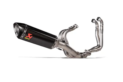Immagine prodotto di Scarico completo Akrapovic Evolution carbonio Aprilia Tuono V4