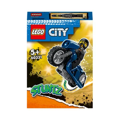 Zdjęcie produktu dla LEGO City Turystyczny motocykl kaskaderski, Zestaw do budowania, 5 lat(a), Plastik, 0 szt., 40 g