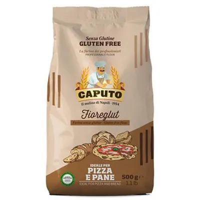 Produktbild von Farina Senza Glutine Fioreglut Pizza e Pane Glutenfrei Caputo Pizzamehl für Brot und Pizza 500g